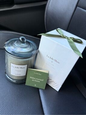 La Jolie Muse Plumeria Soy Candle
